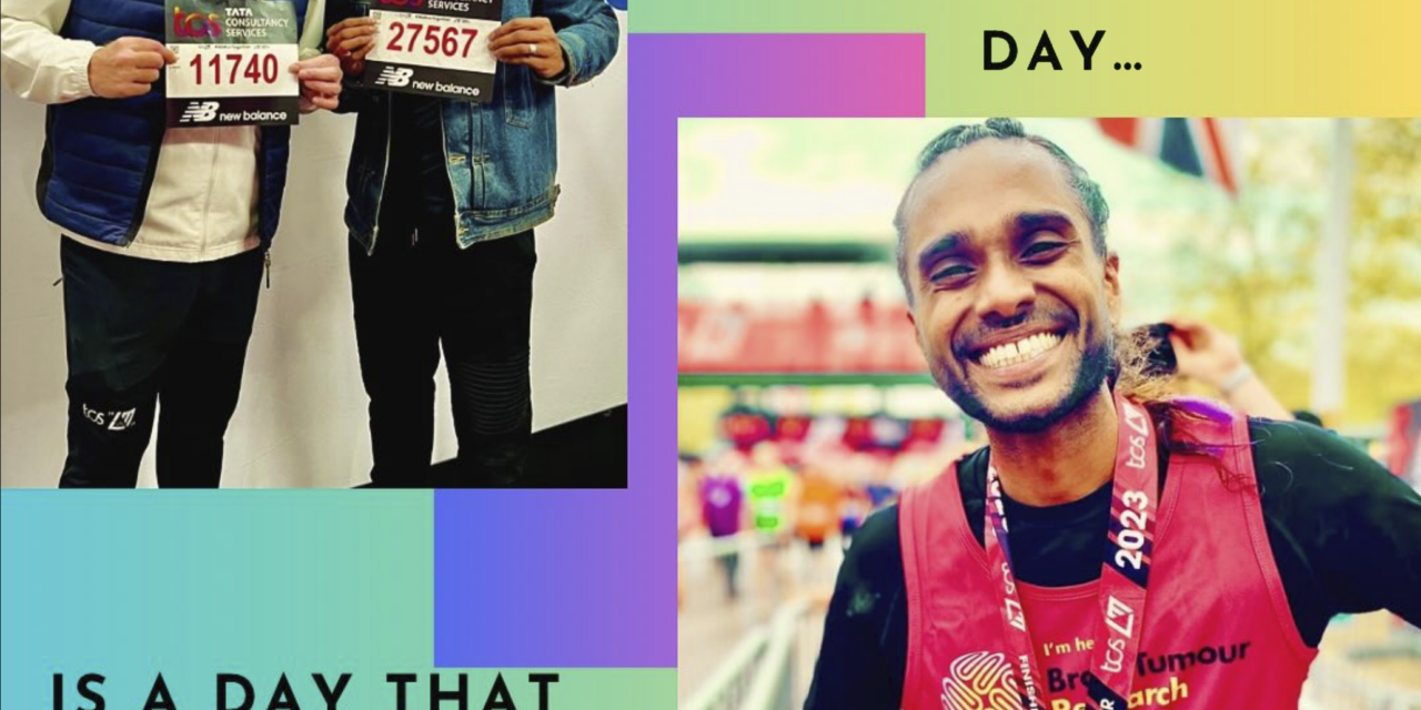 Sam Suri and his London Marathon